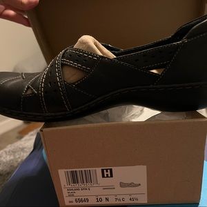 Clarks Ashland Spin Q - women - size 10N - dress flat